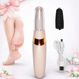 Electric Feet Callus Remover Portable Electronic Foot File Pedicure Tools Waterproof Foot Scrubber File for Dead Hard Cracked Dry Skin Pedi Foot Care