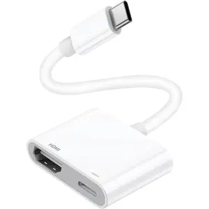 STYRKE [ MFi Certified] USB C to HDMI Adapter for  16 15 to TV, USB-C Digital AV Adapter 4K Sync Screen  with Fast  Port Plug & Play for  15 16 iPad on HDTV/Projector/