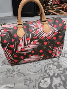 Pre-owned Louis Vuitton canvas Tote Bags Preowned jungle speedy 30 bag