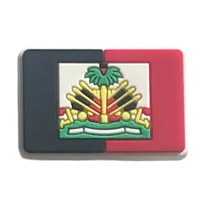 Haiti Flag - (1964-1986) Shoe Charm