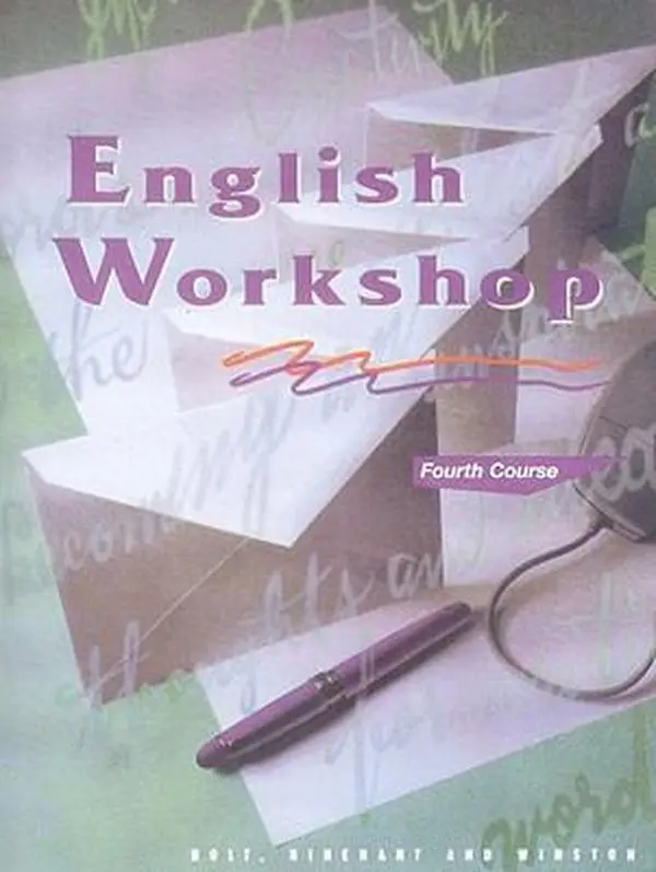 Used Holt McDougal HRW English Workshop Student Edition - Grade 10 Language Textbook, Workbook Exercises, Softcover, Capitalization Focus (Paperback)