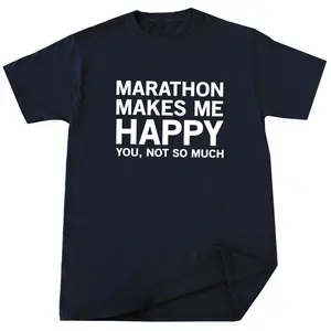 Funny Marathon T-Shirt Marathon Runner Birthday Christmas Gift Funny Humor Tee