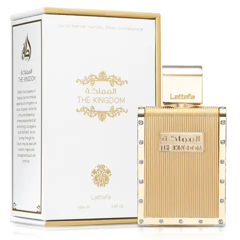 Lattafa The Kingdom Men Eau de Parfum – 100ml – Men's Long Lasting Fragrance