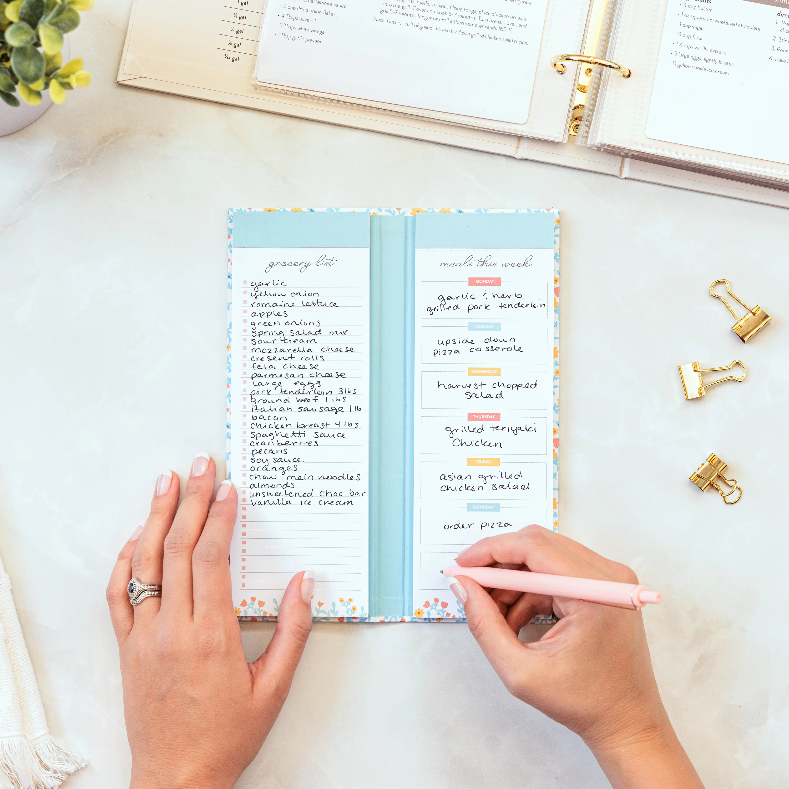Amazing Meal Planning Notepad