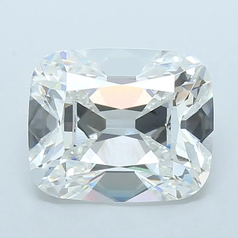 5.62ct F VS1 Old Mine Cushion
