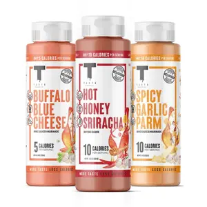 SALE - Taste Flavor Co. Grilling, Dipping Sauce and Marinade, Great Tasting, Low-Calorie Sauces, Keto Friendly, No Oils (3 Pack, Variety)