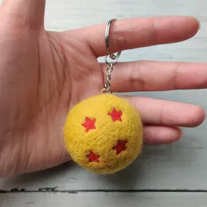 011 - Handmade Needlefelt Keychain