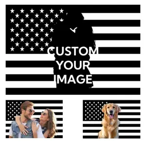 Custom America Flag inch Personalized Flags Design Your Image Funny Tapestry Poster For Decorate Club valentine's Decoration Photowall decor flags
