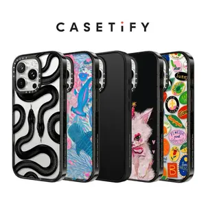 CASETiFY Impact Case for iPhone 16/15/14 Series [4X Military Grade Drop Tested / 8.2ft Drop Protection] - Black