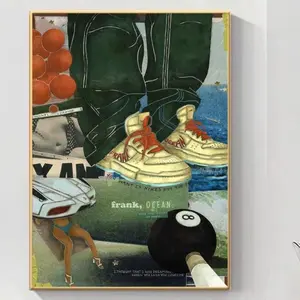 Frank Ocean Minimalist Poster – Unframed Modern Wall Art | High-Res Print for Bedroom/Living Room | Perfect Gift for Music Fans & Art Lovers wall art decor custom handmade decoration book vintage home