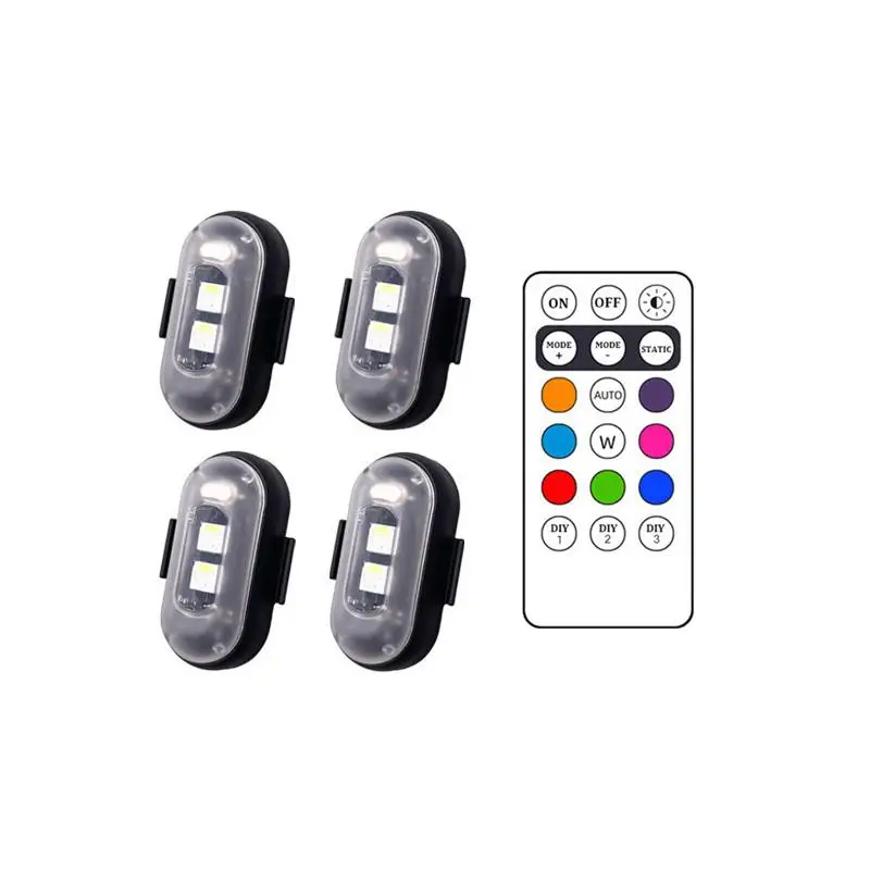 Multifunctional Car LED Lights, Color Changing LED Car Lights with Remote Control, LED Lights for Car, Ambient Lighting Car Accessories for Car Decor,