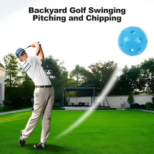 Practice Golf Balls Limited Flight (40mm) | Lightweight Training Balls for Indoor & Backyard Practice