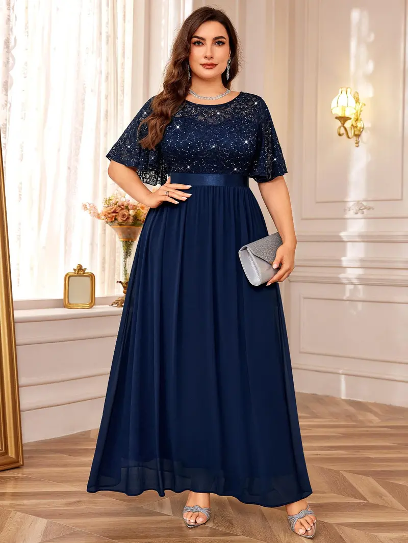 dark blue dresser for bedroom Daphne Modest Dress in Electric Blue Medium