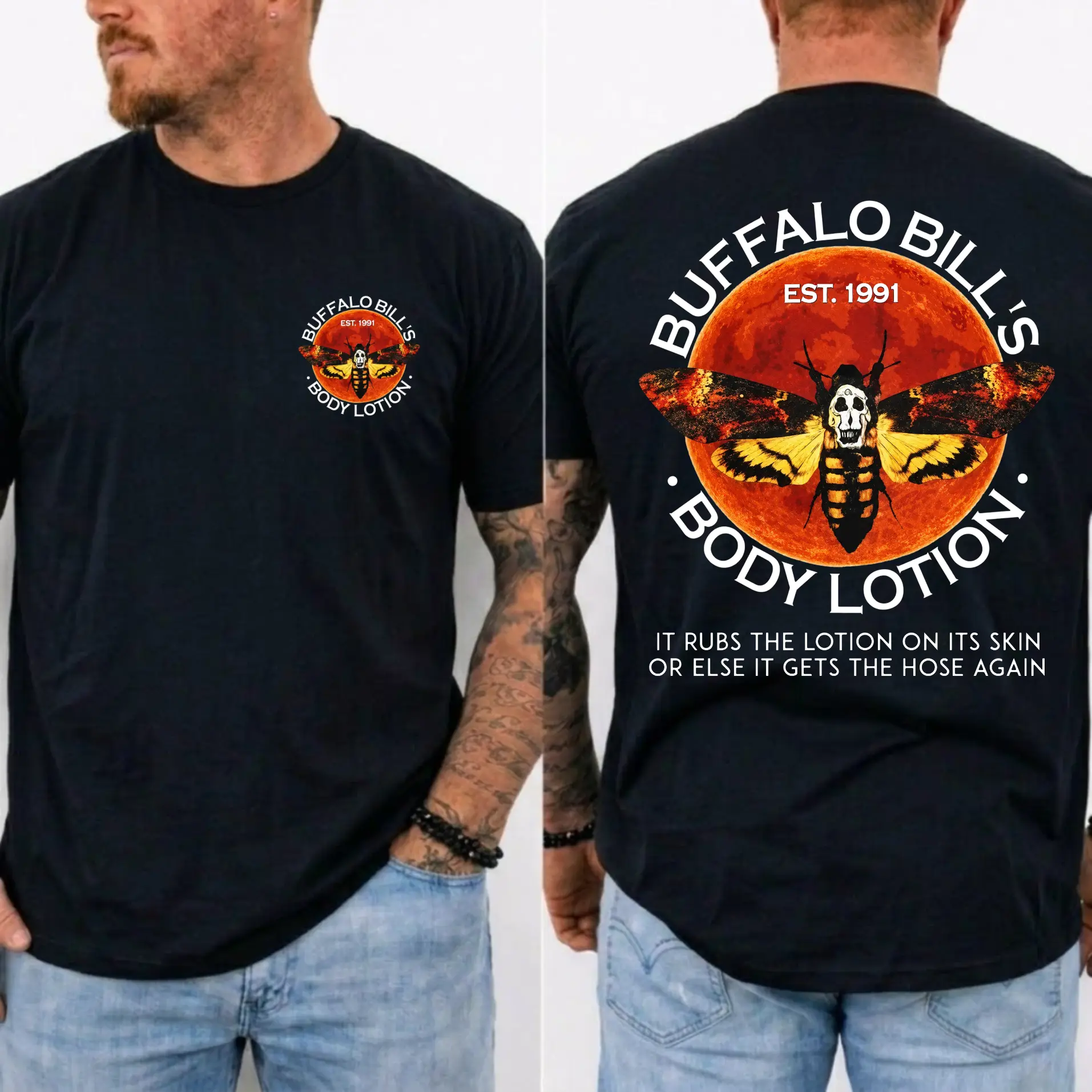Silence of The Lambs Shirt, Hannibal Lecter, Buffalo Shirt, Halloween Movie Tshirt, Unisex Tee