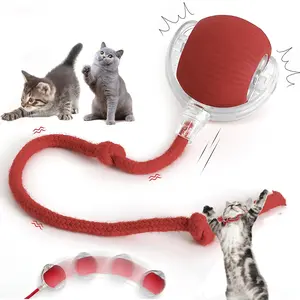 Interactive Cat Ball Toy – 3-Mode Smart Rolling Ball for Indoor Cats & Puppies, USB Rechargeable, Automatic Obstacle Avoidance Pet Toy inteligente para gatos motion companion gadgets speedy gravity discounted press fun gifts kitty keep