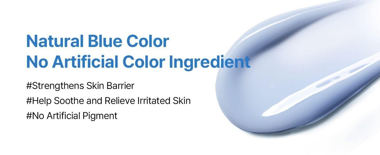 SURMEDIC AZULENE Moisturizing Soothing Cream, Calming Cream for Sensitive Skin, Daily Facial Moisturizer for Barrier Repair, Blemish Relief Care, Korean Skincare 50ml, 1.69 oz