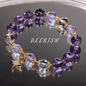 Amethyst Bracelet Infused with Good Luck Energy