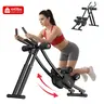 RELIFESPORTS Dual-Track Adjustable Abdominal Trainer Machine - Unisex Gym Equipment, 440LBS Steel Foldable Workout Station with LCD Monitor, High-Density Foam Padding, Dualtrack Balance, Home Gym Gear, Stomach Exercise Tool,outdoorfun