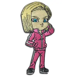 Dragon Ball Super - Android 18 Embroidered Patch 3.5"