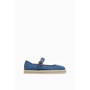 The Espadrille Mary Jane in Blue Breeze