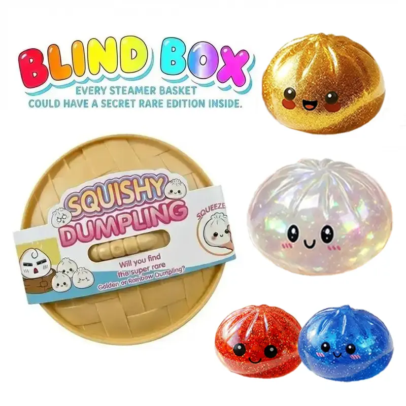 1/12pc Cute expression big bun decompression toy, relieves anxiety, dough decompression toy, Soft Squishy, TPR material, decompression artifact, unboxing surprise, holiday gift creativity, cute desktop accessories for office workers