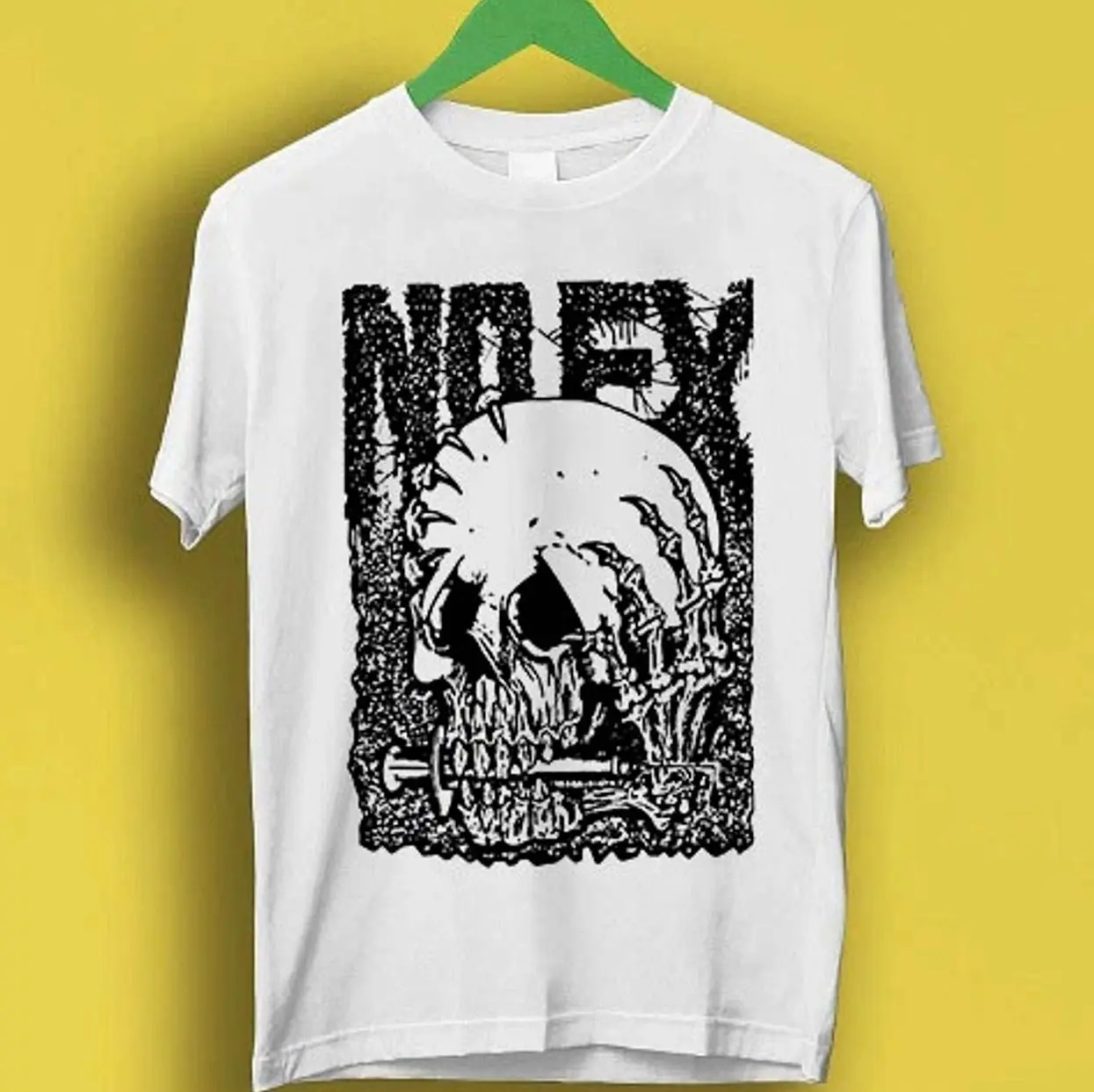 NOFX Music Vintage Retro Cool Top Tee T Shirt P862 V