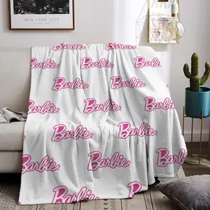 Throw Flannel All Weather Blanket Kneeling Blankets Fluffy Warm Winter Blanket Blankets on Offer Home Knee Throw Wearing Microfiber B-Barbie