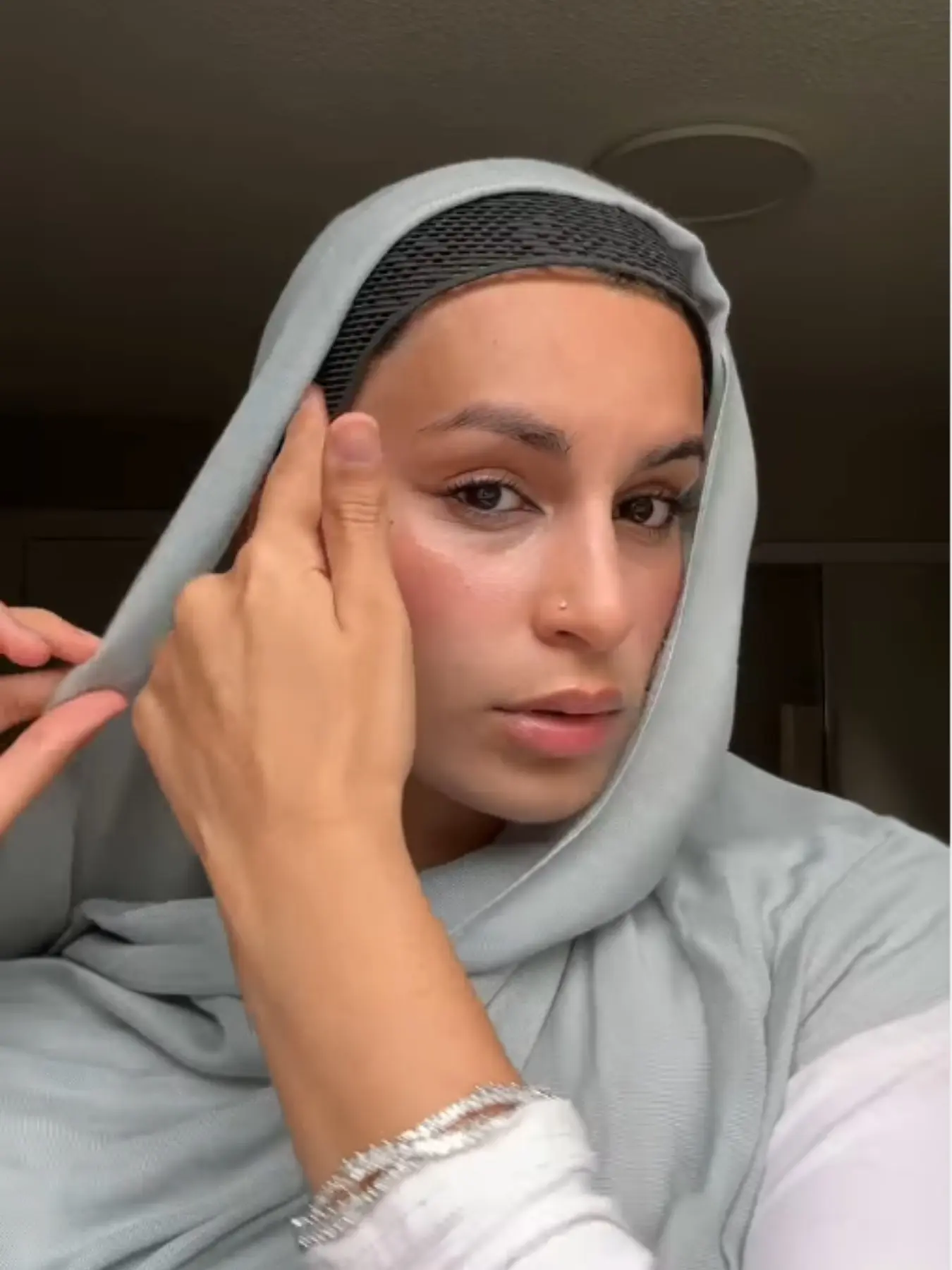 Muslim Inner Liner Hairband Ramadan Fashion Modesty Plastic Inner Liner Hair Clip for Holding Hair Eid Collection Muslim Accessories Headscarf Partner Hijabs