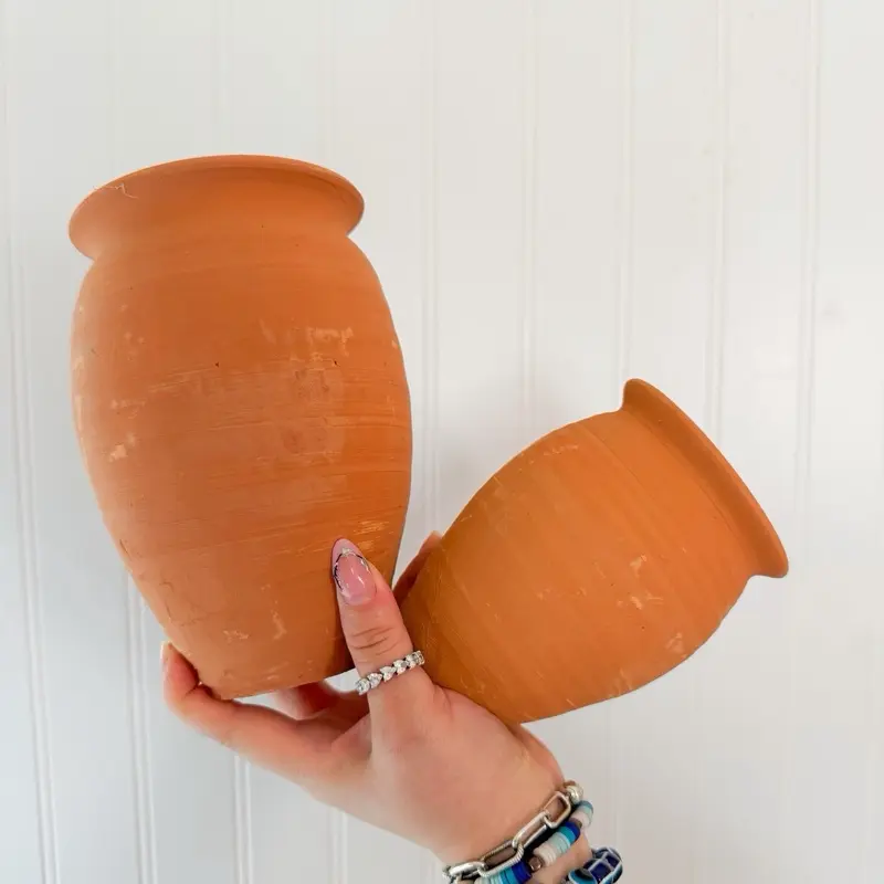 Mexican Traditional Barro Cantaritos Clay Mugs - Handcrafted, Heat-Resistant Artisan-Made Clay Pottery, Handpainted Drinkware for Everyday Use & Special Gatherings