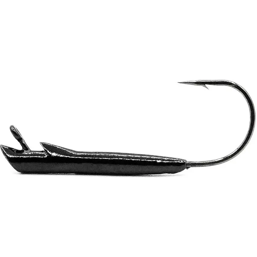 Core Tackle Ozark Fishing Rigs - 3 Pack, Multi-Size 4/0 - 1/8 oz, Weight-Optimized Design Eliminates Bullet Weight, Enhanced Gliding Motion, Enticing Action, Metal Hooks, Soft Plastic Rigs, Unique Rigging, Balanced Weight, Fall