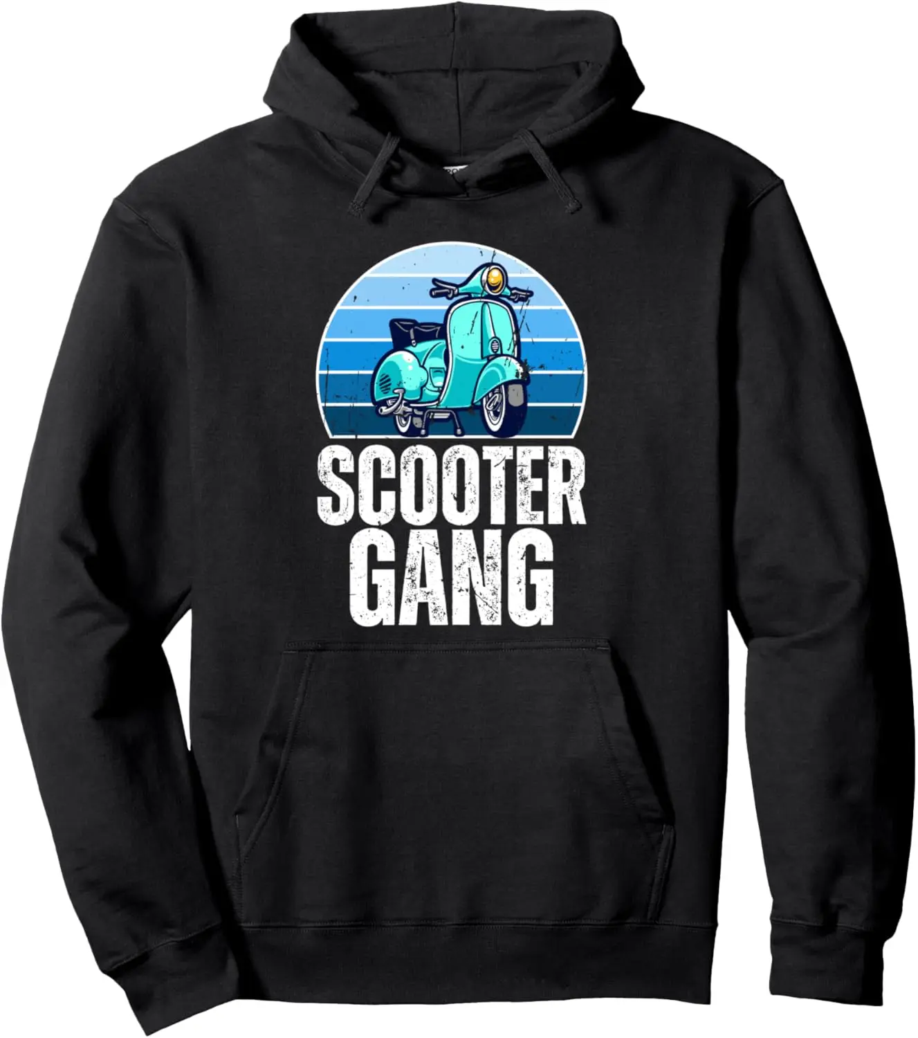 Best Scooter Gang Design For Men Women Scooter Motor Lovers Pullover Hoodie 1