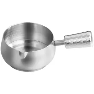 60ml Big 304 Stainless Steel Wax Melting Spoon Pot Warmer Scoop with Handle for Sealing Stamp Envelope