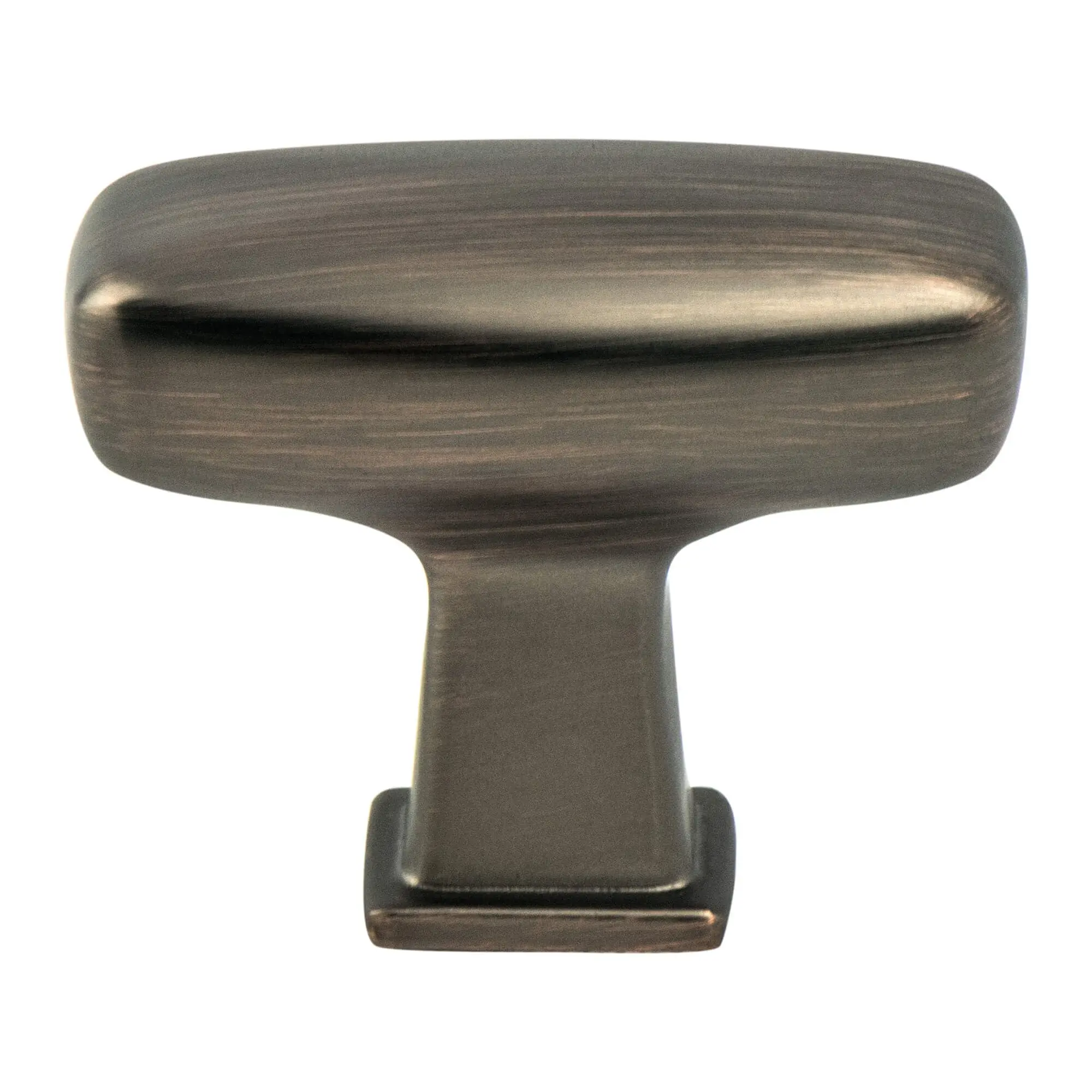 Berenson 1237-10VB-P Screw-In Subtle Surge Knob, 1.562 in. (1-9/16 in.) Verona Bronze Finish, 3/4 in. Size, Soft Edges & Classic Curves (Long Design)
