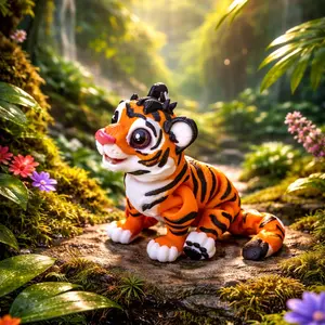 Jungle Buddies Collection - 3D Printed Jungle Animals - Anxiety Relief - Sensory Relief - Animal Statues