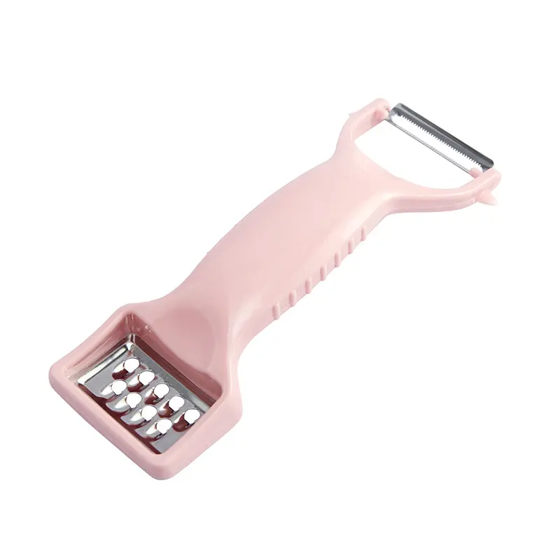 Creative Dual Head Peeler Multifunctional Shredder for Apple Fruit Vegetable Kitchen Street Stall Use