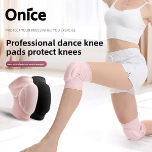 Non-Slip Knee Pads for Dance Yoga Volleyball Thickened Breathable Protective Knee Sleeves Anti-Collision Kneeling Support for Men Women Sports Protective Gear