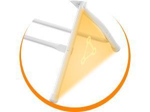 VINGLI 4/6/10 Pack White/black Plastic Folding Chair, Indoor Outdoor Portable Stackable Commercial Seat with Steel Frame 350lb. Capacity for Events Office Wedding Party Picnic Kitchen Dining