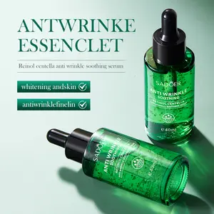 Daily Retinol Centella Serum - Anti-Wrinkle Soothing for Morning & Night Use flawless filter color milagro flores serum glycolic acid