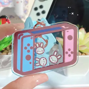 Pwuffy Switch Bun Shaker Keychain
