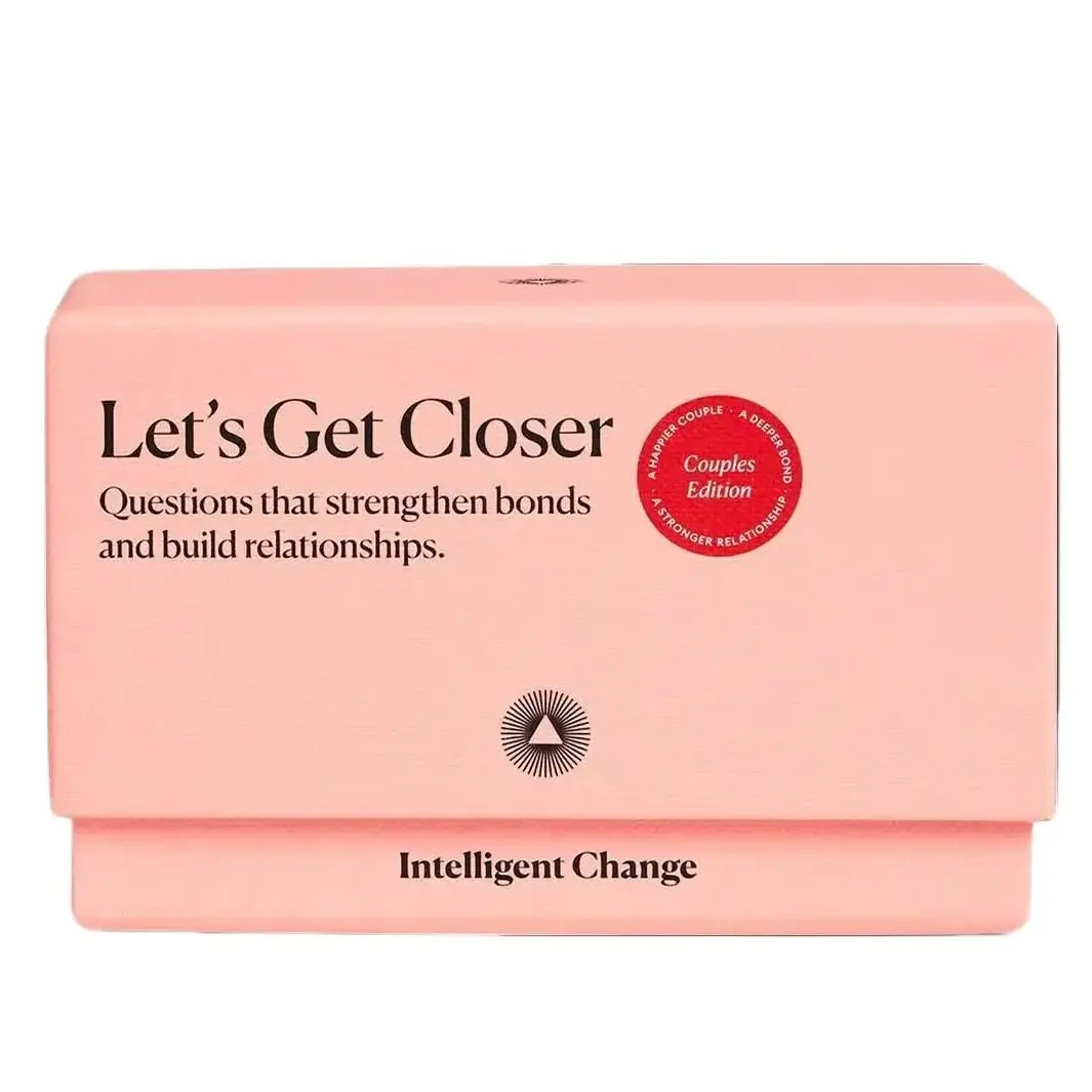 Get Closer Conversation Cards Game - Couples Edition - for Deepening Connections & Building Relationships