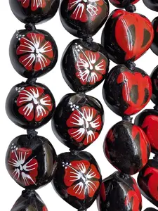 18" Polynesian Kukui Nut Leis – Great for Graduations, Weddings, Funerals and other Special Occasion