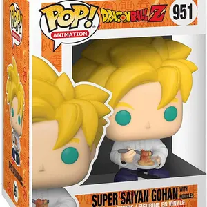 Dragon Ball Z Funko Pop Vinyl Figure | Super Saiyan Gohan With Noodles
