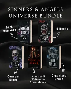 Sinners and Angels Universe book BUNDLE (Dark Mafia Romance) sets fiction books romance
