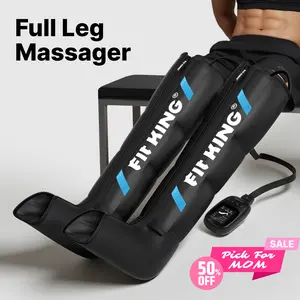 FIT KING Air Compression Leg Massager Fast Recovery System, Calf & Thigh & Foot Massage Boots, for Faster Circulation and Better Muscle Recovery After Exercise, Mothersday gift outdoorfun summervibes