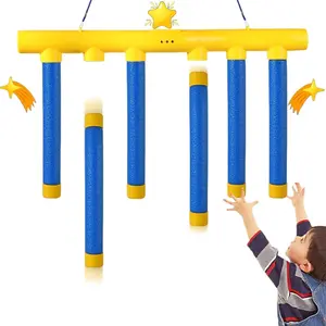 Agility Training Reflex Drop Sticks Challenge Game with Adjustable Speed Settings & Remote Control for Hand-Eye Coordination and Family Fun Safe Durable EVA Foam Material Ideal Gift for All Occasions