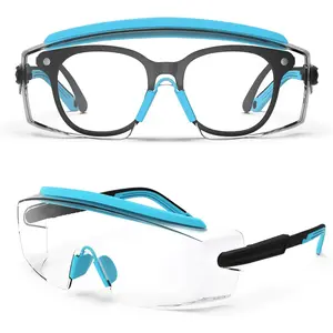 Anti Fog Safety Glasses Safety Goggles Over Glasses Protective Glasses with Anti Scratch Lenses Adjustable