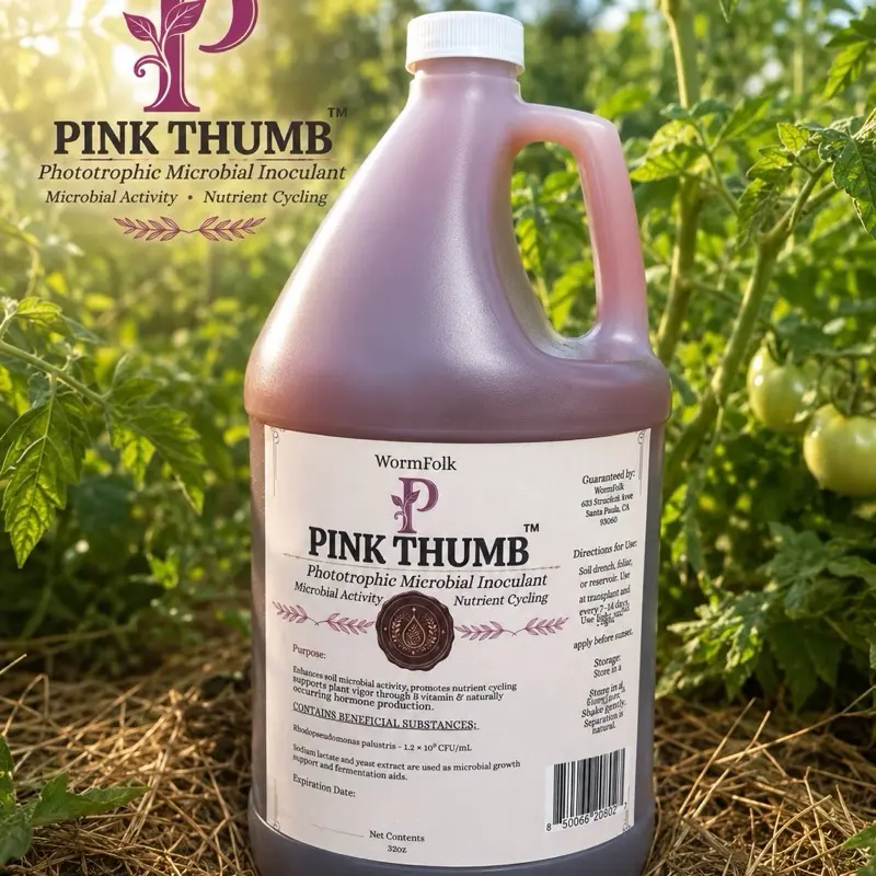 PINK THUMB - ONE GALLON for Enhanced Plant Growth PINK THUMB - ONE GALLON for Enhanced Plant Growth