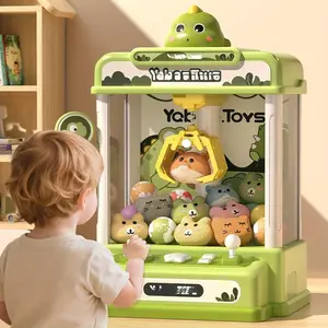 Dinosaur Claw Machine for Kids,Electronic Arcade Game Machine with Music,Mini Vending Machine Boys Birthday Toys Gifts Age 3+ Years