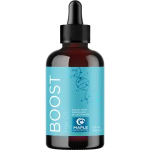 Maple Holistics Boost Hair Oil for Thicker-Looking Hair miracle biotin oil Haircare Avocado Coconut Moisturizing Rosemary Hydrating Nourishing Pumpkin