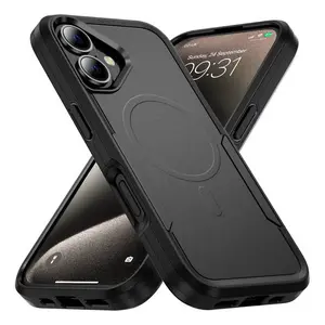 Entronix [Magnetic] Case Compatible with iPhone 17 - Soft-Touch Dual-Layer Sleek Cover